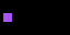 Square moving and growing through three animation keyframes