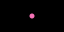 Pink circle pulsing between two scale values